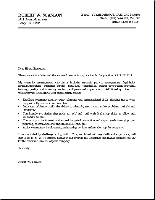 example cover letter for internship. Sample+resume+cover+letter